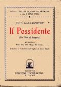 Il possidente - John Galsworthy - copertina