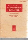 La confessione d’un figlio del secolo - Alfred de Musset - copertina