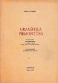 Gramàtica Piemontèisa - Camillo Brero - copertina