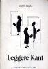 Leggere Kant - Aldo Rizza - copertina