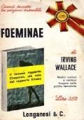 Foeminae. The Chapman Report - Irving Wallace - copertina