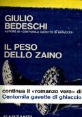 Il Peso Dello Zaino - Giulio Bedeschi - copertina