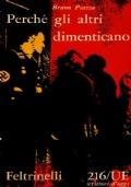 Perchè gli altri dimenticano - Bruno Piazza - copertina