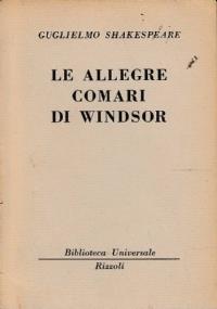 Le allegre comari di Windsor - William Shakespeare - copertina