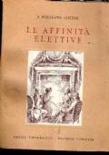 Le affinità elettive - Johann Wolfgang Goethe - copertina