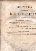 Oeuvres complètes de Cochin Tome III - copertina