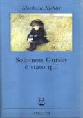 Solomon Gursky è stato qui - copertina