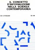 Il concetto d’informazione nella scienza contemporanea - copertina