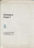 Saggi.Volume II - Michel de Montaigne - copertina