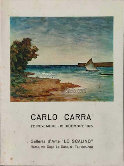Carlo Carrà - copertina