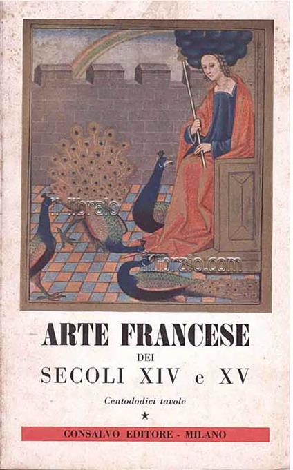 Arte francese dei secoli XIV e XV - copertina
