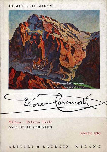 Mostra di Ettore Cosomati - copertina