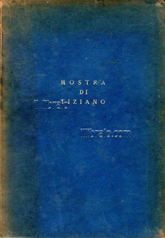 Mostra di Tiziano - copertina