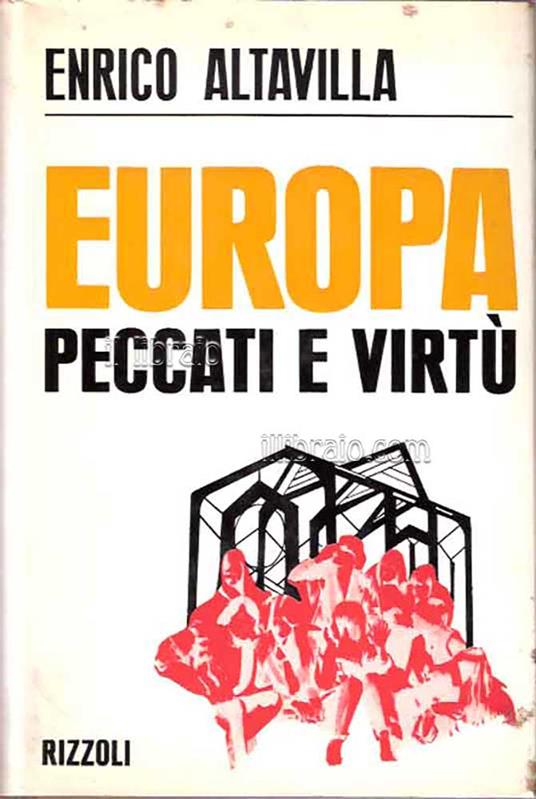 Europa, peccati e virtù - copertina