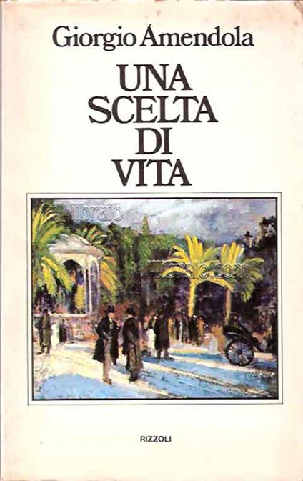 Una scelta di vita - copertina