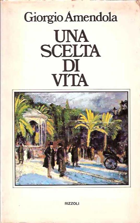 Una scelta di vita - copertina