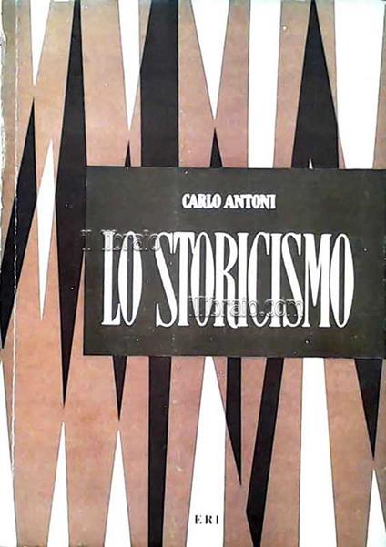 Lo storicismo - copertina