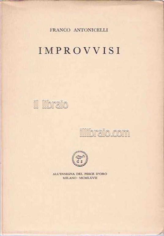 Improvvisi - copertina