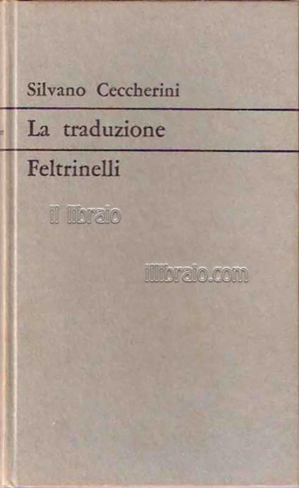 La traduzione - copertina