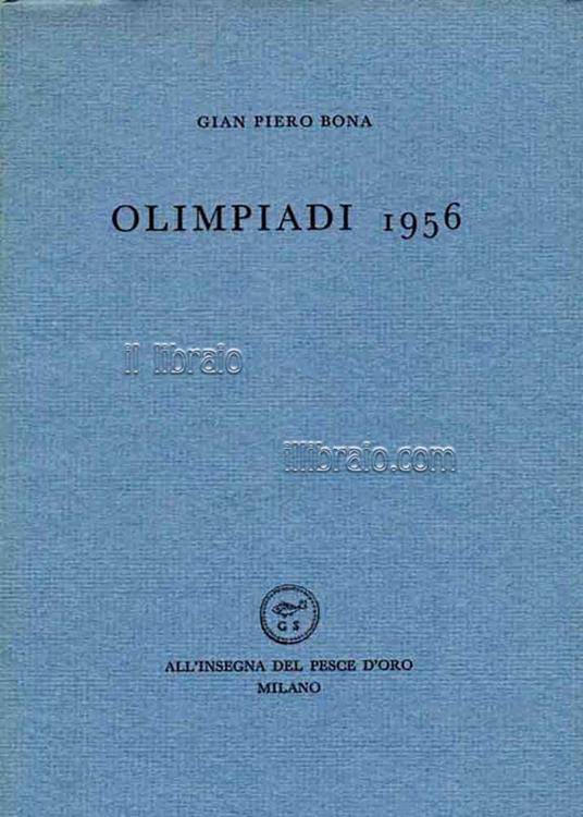 Olimpiadi 1956 - copertina