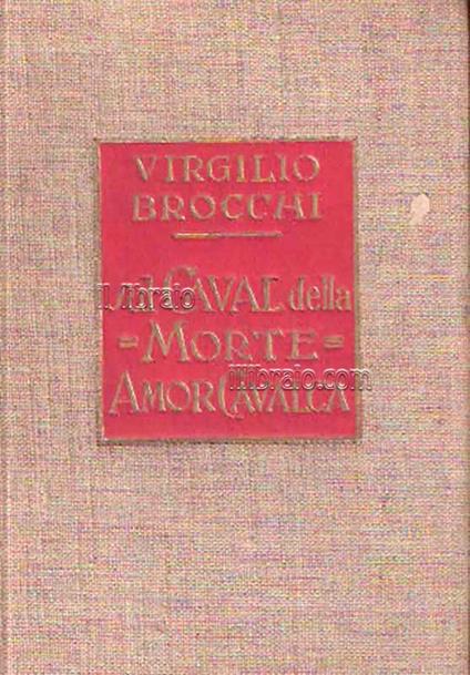 Sul caval della morte amor cavalca - copertina