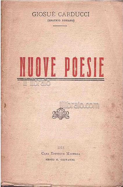 Nuove poesie - copertina