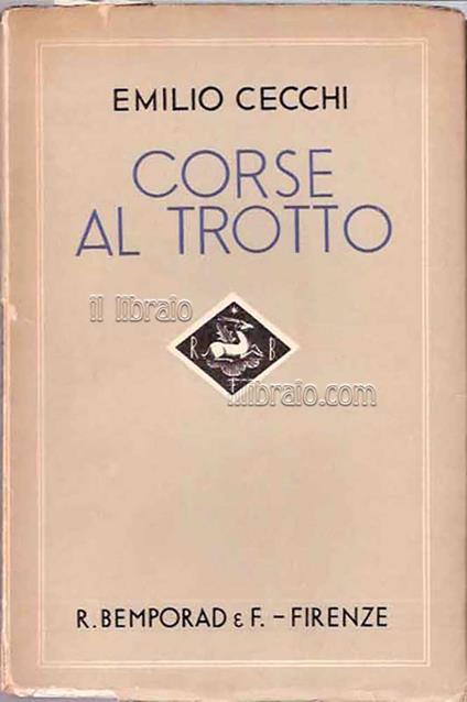 Corse al trotto - copertina
