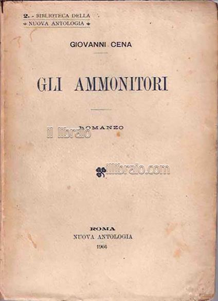 Gli ammonitori - copertina