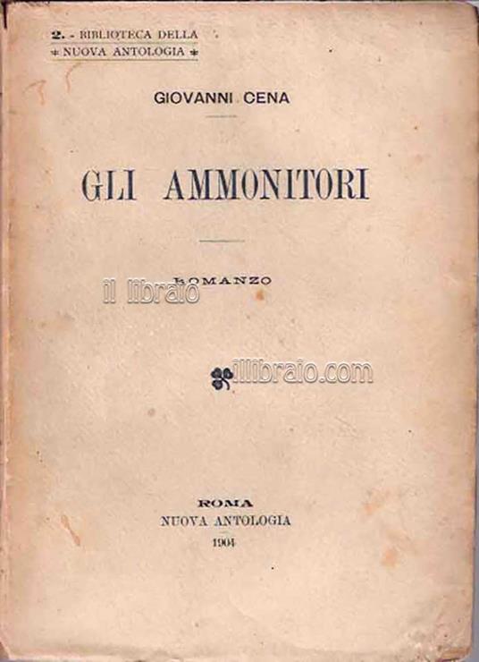 Gli ammonitori - copertina