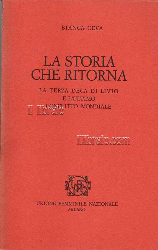 La storia che ritorna - copertina