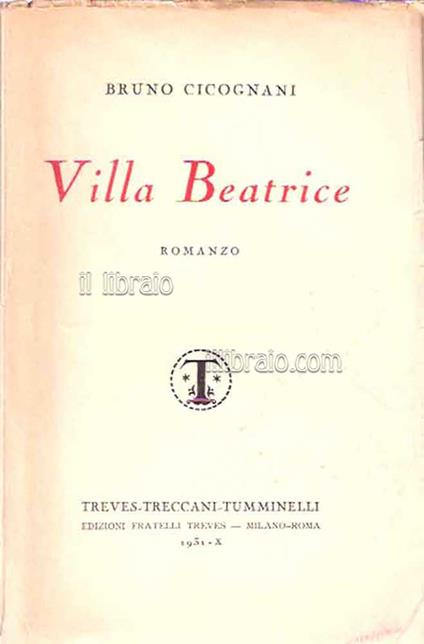 Villa Beatrice - copertina