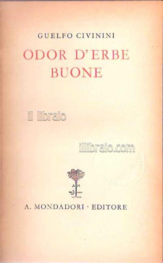 Odor d'erbe buone - copertina