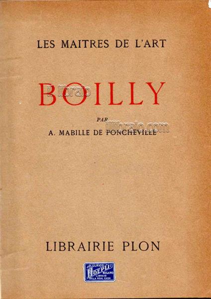 Boilly - copertina
