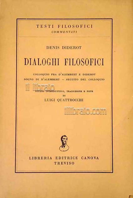 Dialoghi filosofici - copertina