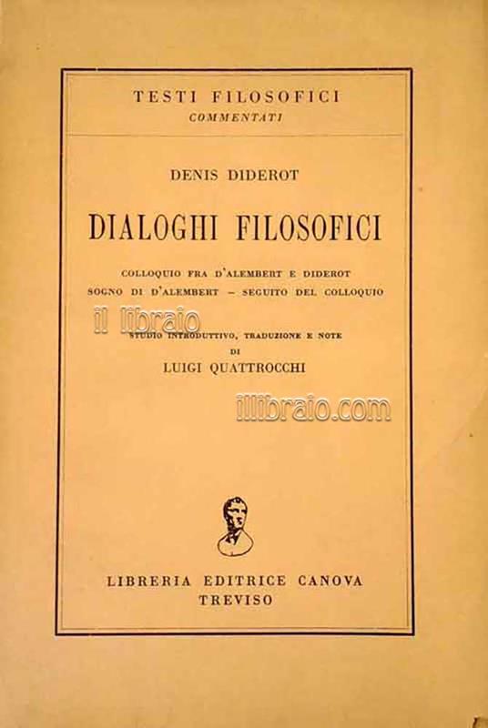 Dialoghi filosofici - copertina