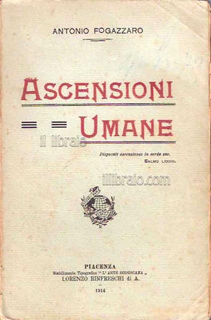 Ascensioni umane - copertina