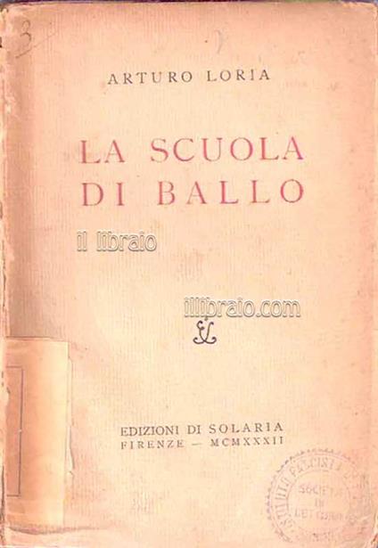 La scuola di ballo - copertina