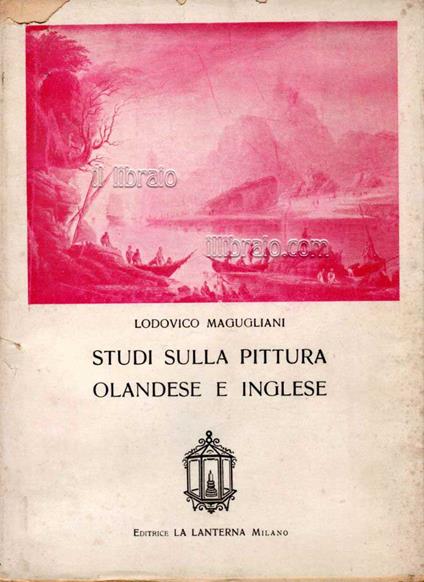 Studi sulla pittura olandese ed inglese - copertina