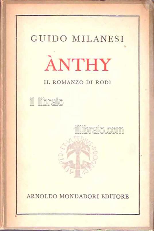 Anthy - copertina
