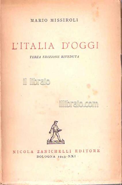 L' Italia d'oggi - copertina