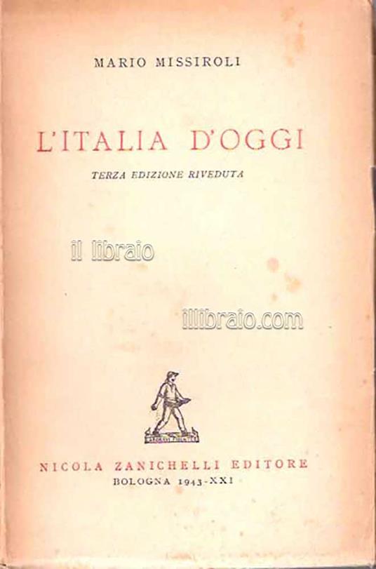 L' Italia d'oggi - copertina