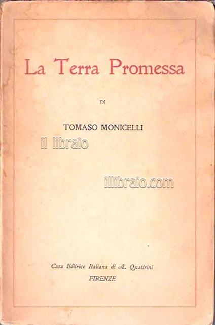 La terra promessa - copertina