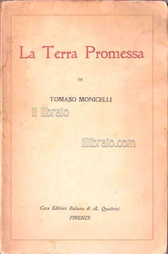 La terra promessa - copertina