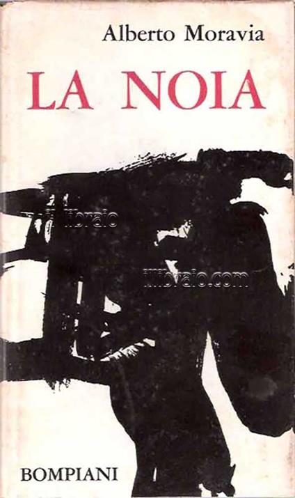 La noia - Alberto Moravia - copertina