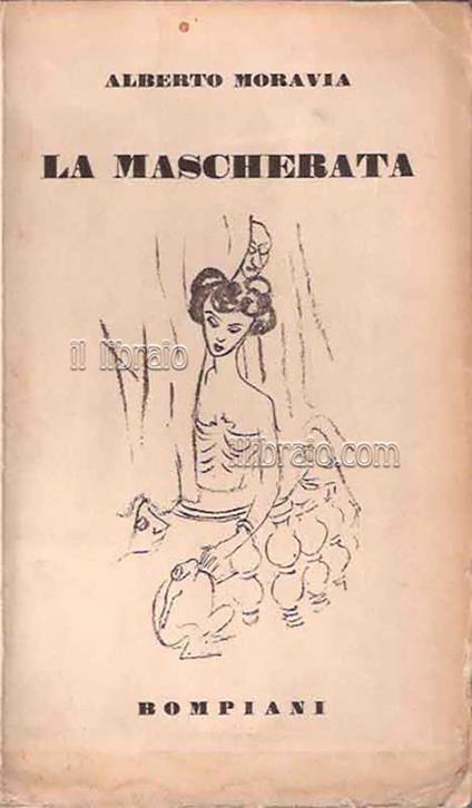 La mascherata - Alberto Moravia - copertina