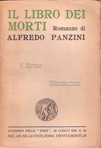 Il libro dei morti - copertina