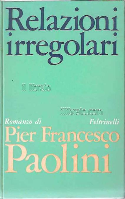 Relazioni irregolari - copertina