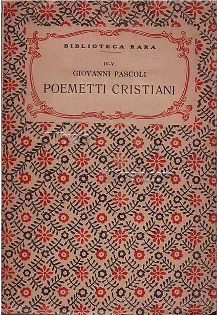 Poemetti cristiani - copertina