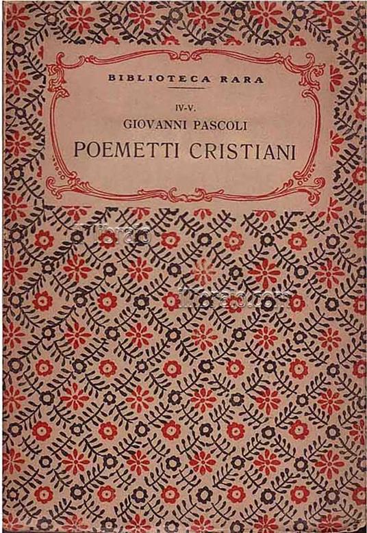 Poemetti cristiani - copertina