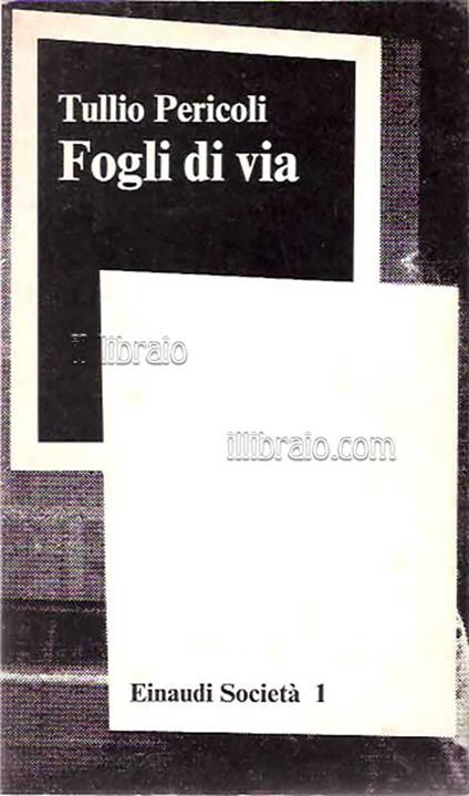 Fogli di via - copertina